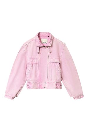 Giacca Joseline In Denim Rosa MARANT ÉTOILE | VE0609FAD1H02E40PK